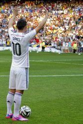 Real Madrid präsentiert James Rodriguez, Madrid