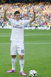 Real Madrid präsentiert James Rodriguez, Madrid