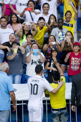Real Madrid präsentiert James Rodriguez, Madrid