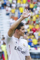 Real Madrid präsentiert James Rodriguez, Madrid