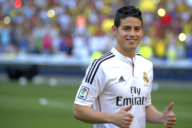 Real Madrid präsentiert James Rodriguez, Madrid