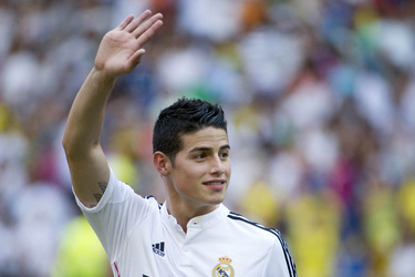 Real Madrid präsentiert James Rodriguez, Madrid