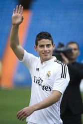 Real Madrid präsentiert James Rodriguez, Madrid