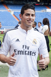 Real Madrid präsentiert James Rodriguez, Madrid