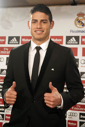 Real Madrid präsentiert James Rodriguez, Madrid