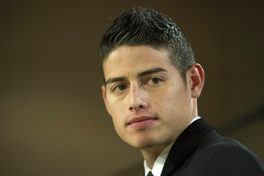 Real Madrid präsentiert James Rodriguez, Madrid