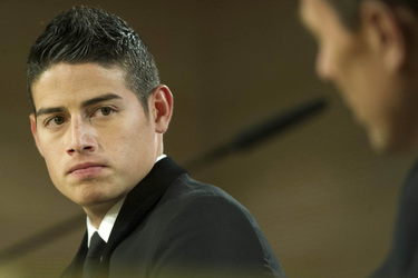Real Madrid präsentiert James Rodriguez, Madrid
