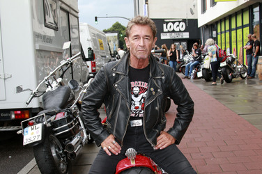 Peter Maffay beim Videodreh, Hamburg