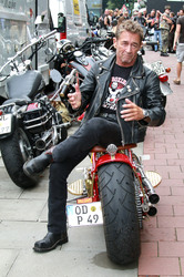 Peter Maffay beim Videodreh, Hamburg
