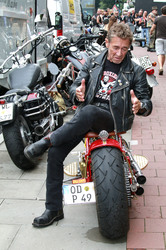 Peter Maffay beim Videodreh, Hamburg