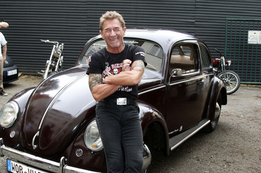 Peter Maffay beim Videodreh, Hamburg
