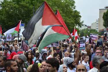 Paläsinenser Demo, Berlin