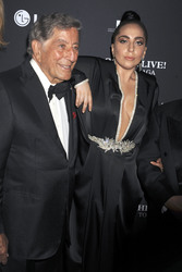 Tony Bennett und Lady Gaga 'Cheek To Cheek' Aufzeichung, New York