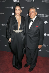 Tony Bennett und Lady Gaga 'Cheek To Cheek' Aufzeichung, New York