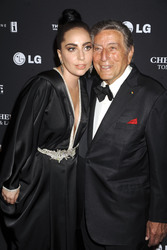 Tony Bennett und Lady Gaga 'Cheek To Cheek' Aufzeichung, New York