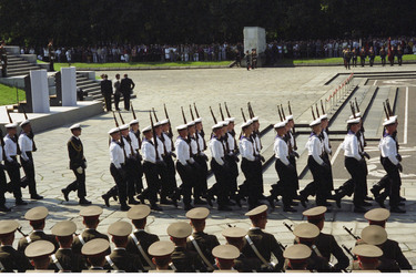 Verabschiedung der russischen Streitkräfte aus Deutschland, Berlin