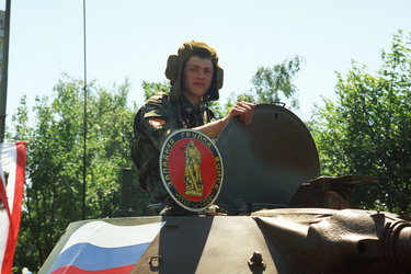 Verabschiedung der russischen Streitkräfte aus Deutschland, Berlin