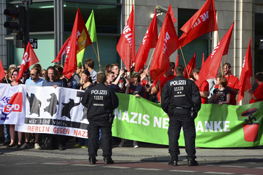 NPD feiert 100 Jahre 1. Weltkrieg, Berlin