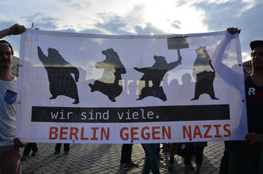 NPD feiert 100 Jahre 1. Weltkrieg, Berlin
