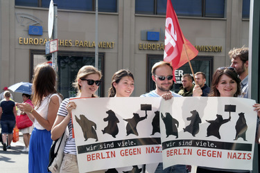 NPD feiert 100 Jahre 1. Weltkrieg, Berlin