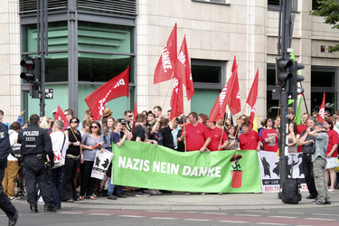 NPD feiert 100 Jahre 1. Weltkrieg, Berlin