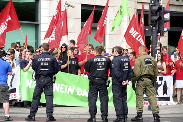 NPD feiert 100 Jahre 1. Weltkrieg, Berlin