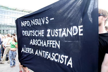 NPD feiert 100 Jahre 1. Weltkrieg, Berlin