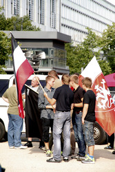 NPD feiert 100 Jahre 1. Weltkrieg, Berlin