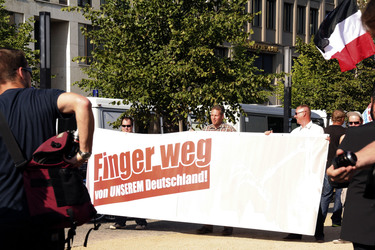 NPD feiert 100 Jahre 1. Weltkrieg, Berlin