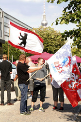 NPD feiert 100 Jahre 1. Weltkrieg, Berlin