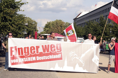 NPD feiert 100 Jahre 1. Weltkrieg, Berlin