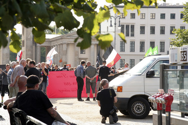 NPD feiert 100 Jahre 1. Weltkrieg, Berlin