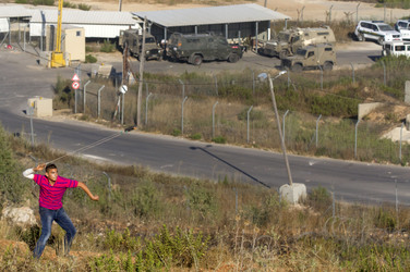 Auseinandersetzungen bei Ramallah, Israel