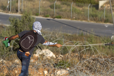 Auseinandersetzungen bei Ramallah, Israel
