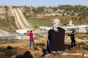 Auseinandersetzungen bei Ramallah, Israel