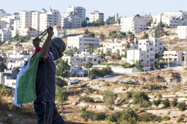 Auseinandersetzungen bei Ramallah, Israel