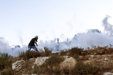 Auseinandersetzungen bei Ramallah, Israel