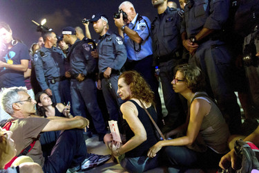 Friedensdemo in Tel Aviv
