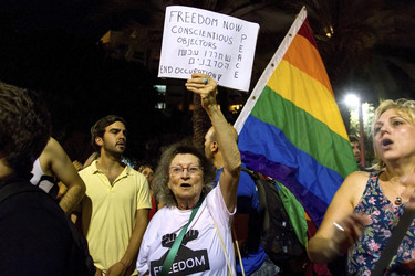 Friedensdemo in Tel Aviv
