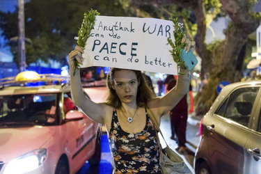 Friedensdemo in Tel Aviv