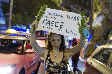 Friedensdemo in Tel Aviv