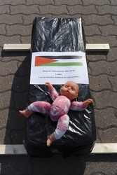 Palästinenser Demo, Berlin