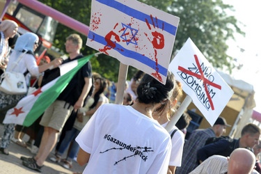 Palästinenser Demo, Berlin