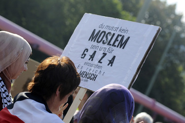 Palästinenser Demo, Berlin