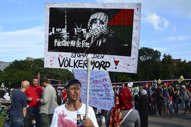 Palästinenser Demo, Berlin