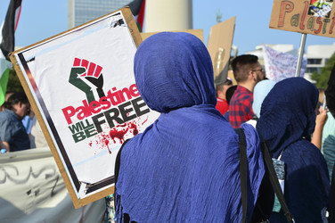 Palästinenser Demo, Berlin