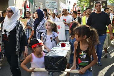 Palästinenser Demo, Berlin