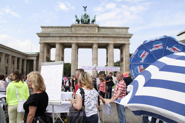 Protest der in der DDR Zwangsadoptierten, Berlin
