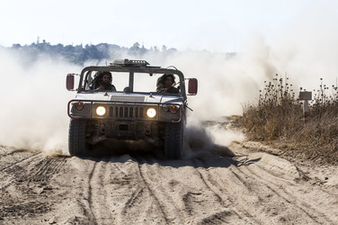 Soldaten der Israel Defense Forces (IDF), Erez