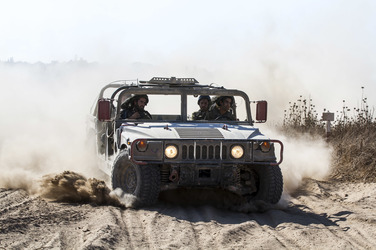 Soldaten der Israel Defense Forces (IDF), Erez